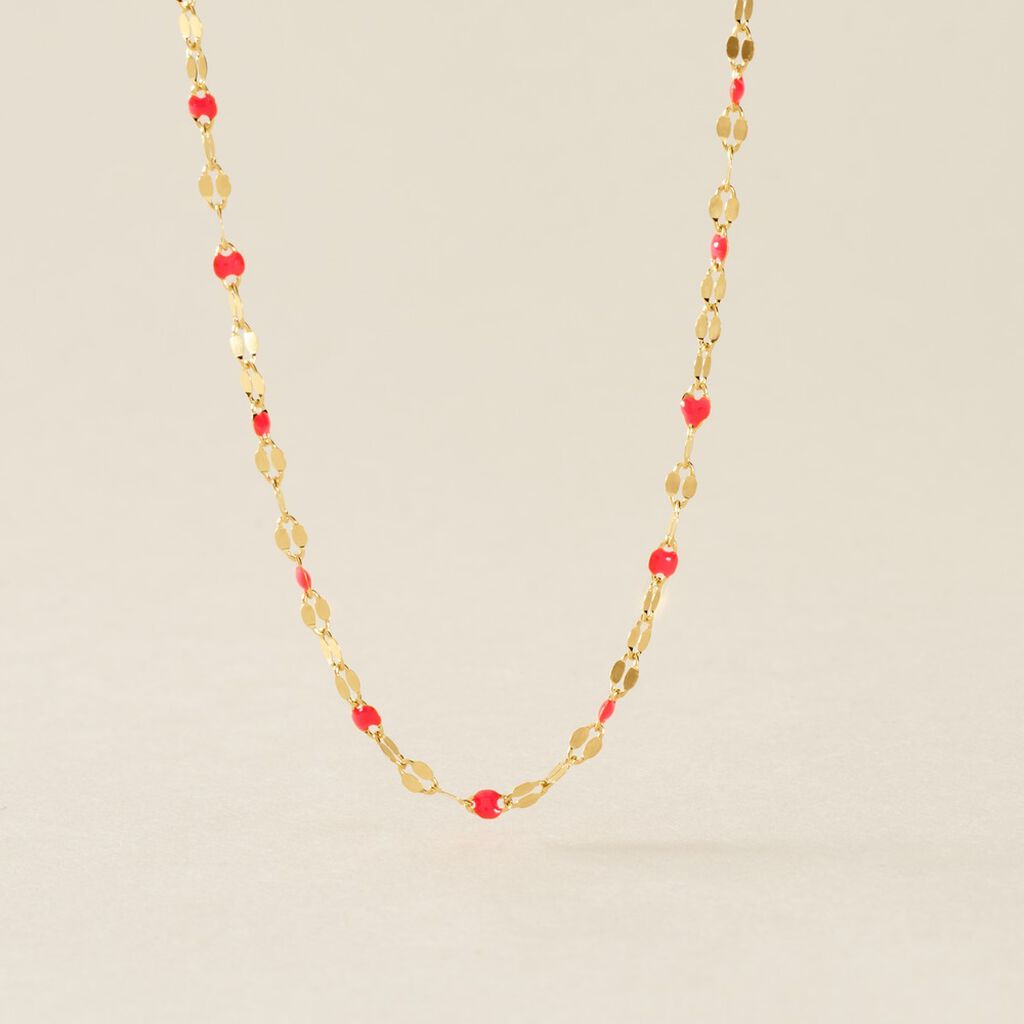 collana in argento 925 placcata oro 18k con dettagli colorati  – raffinatezza moderna - roma gems
